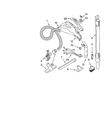 Hose and attachments