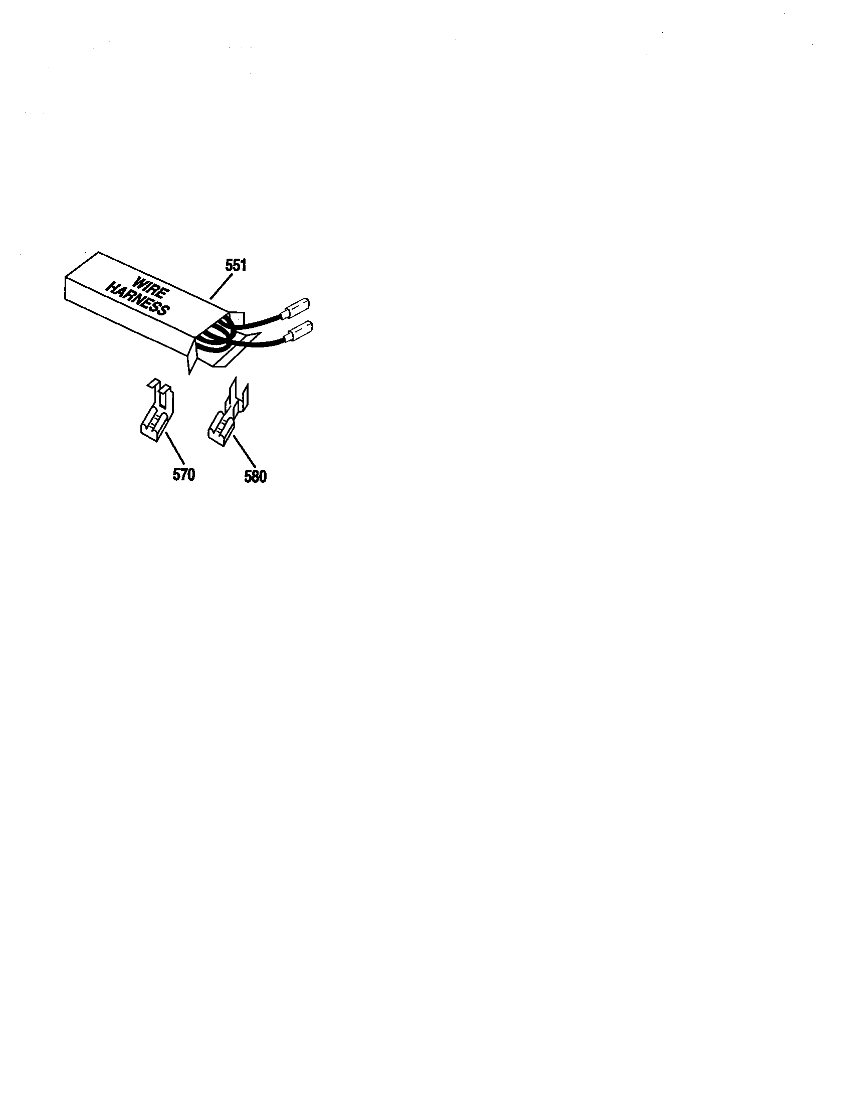 Wire harness and components