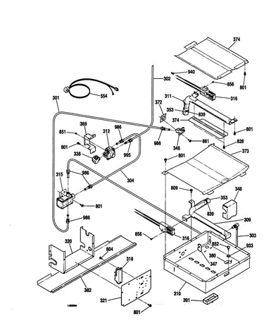 Oven burner