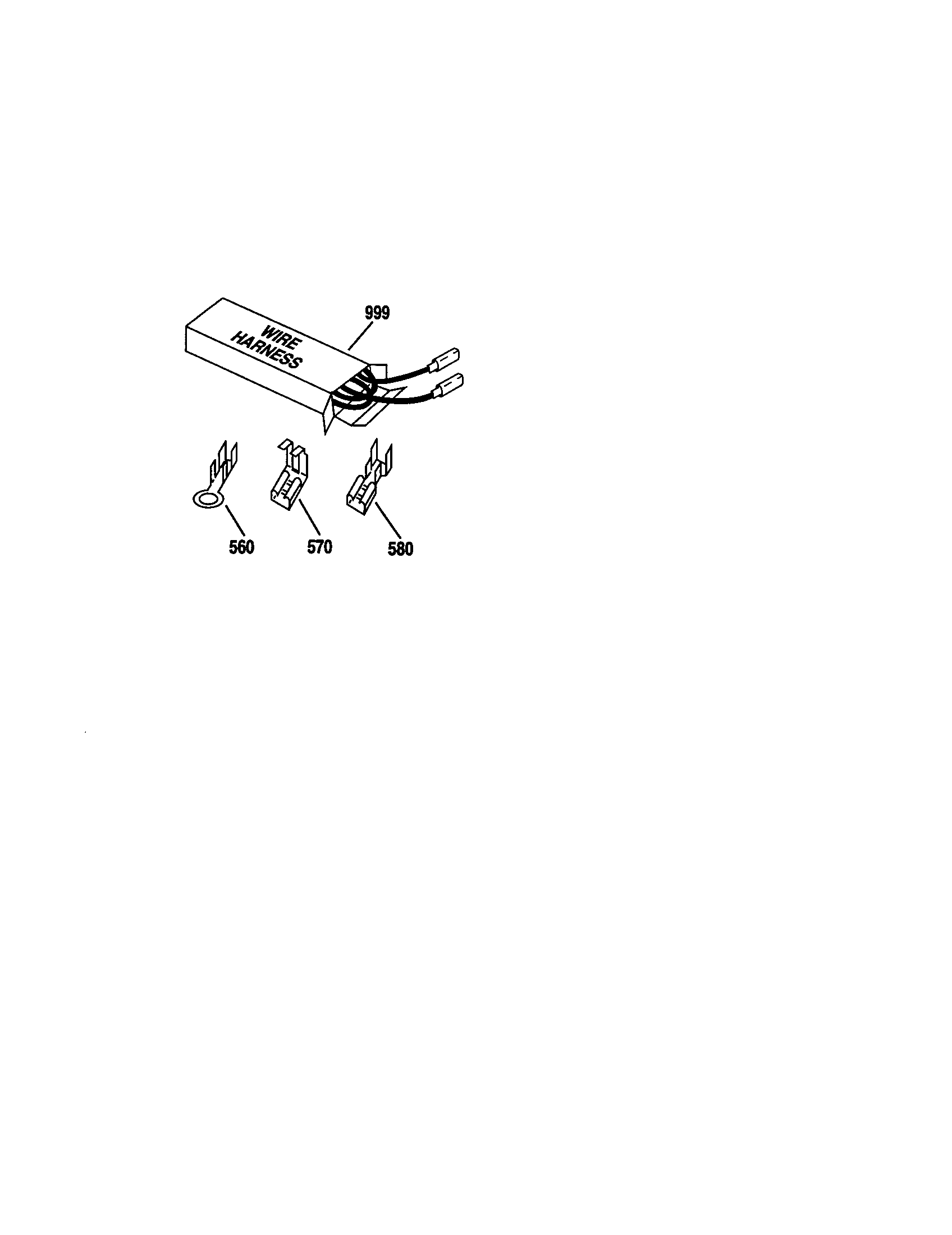Wire harness and components