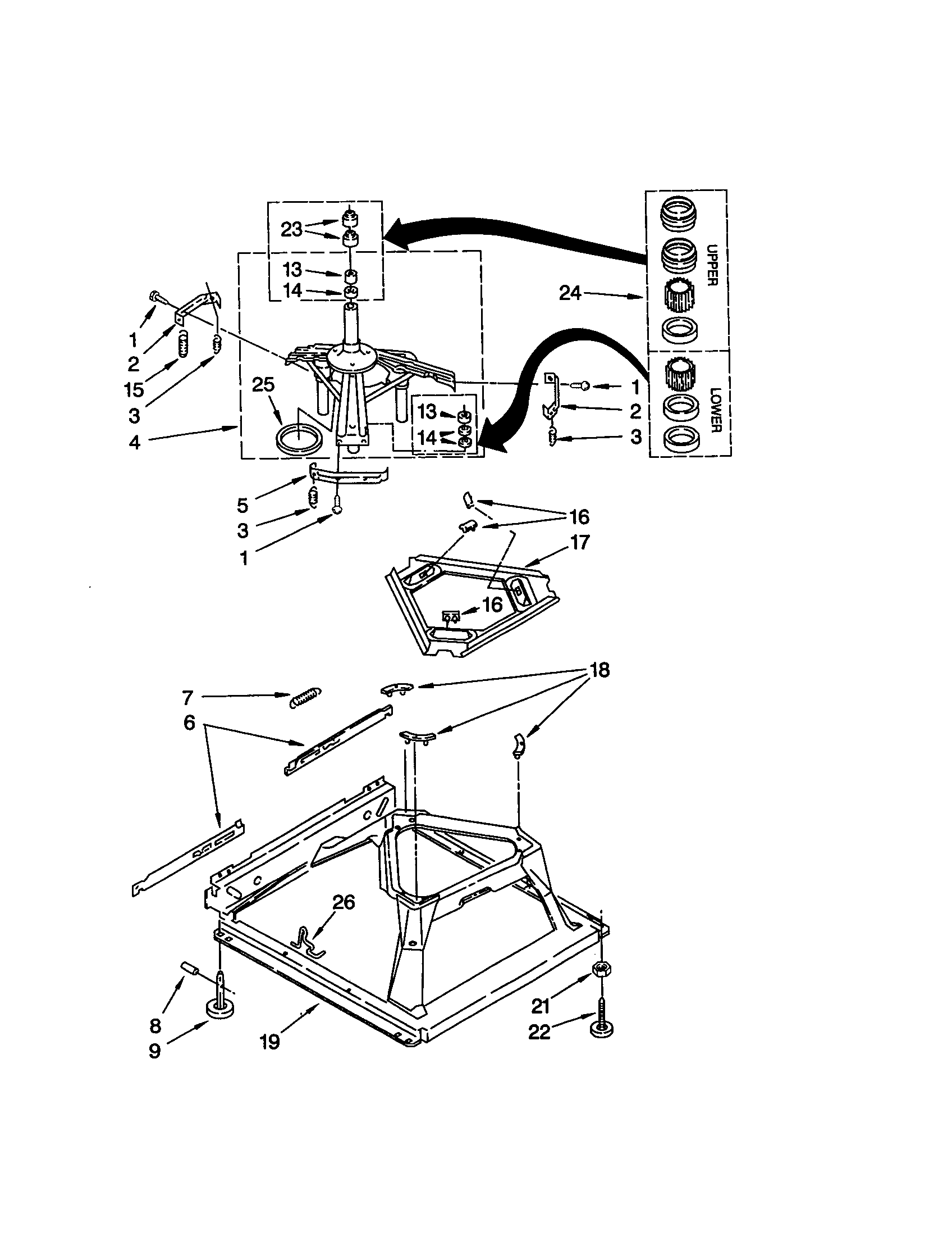 Machine base
