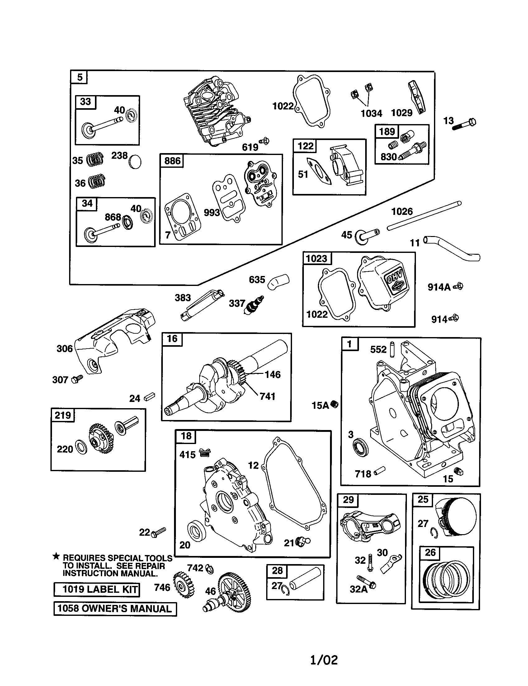 Cylinder/head-cylinder