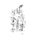 Hoover H3000 upper housing diagram