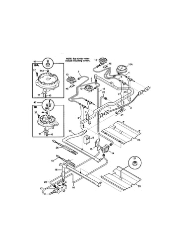 Burner (79075761002/68002)