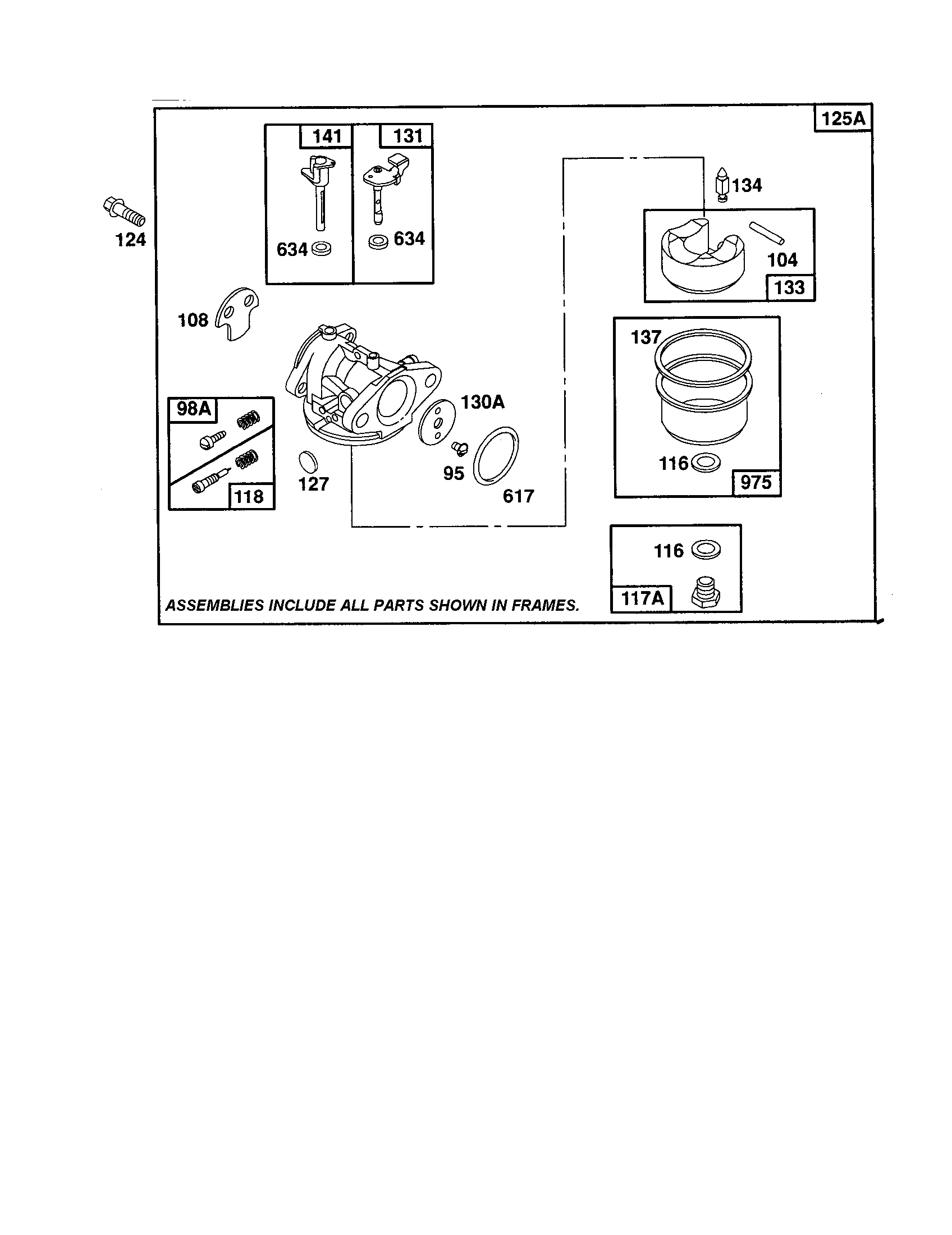 Choke/carburetor