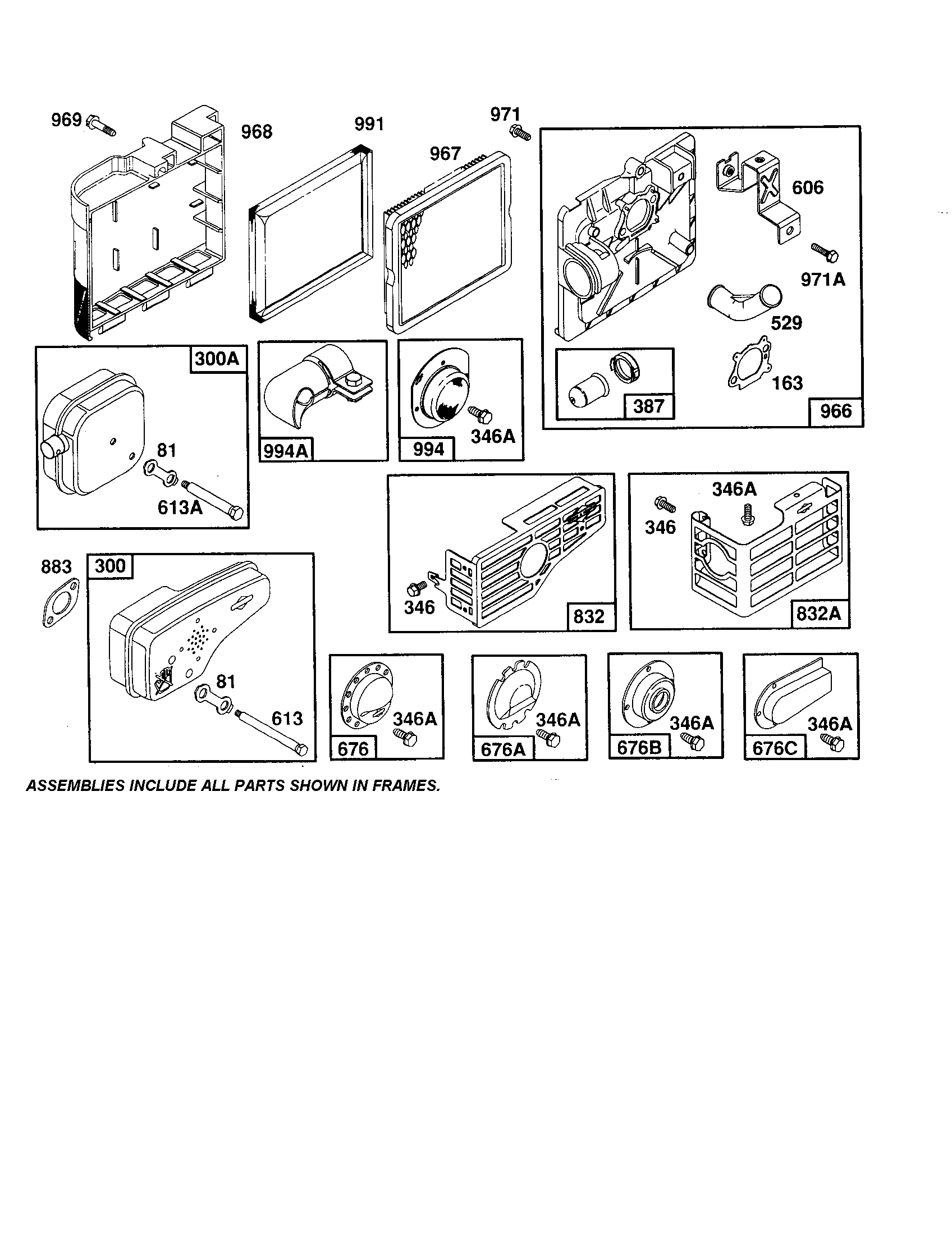 Air base/muffler