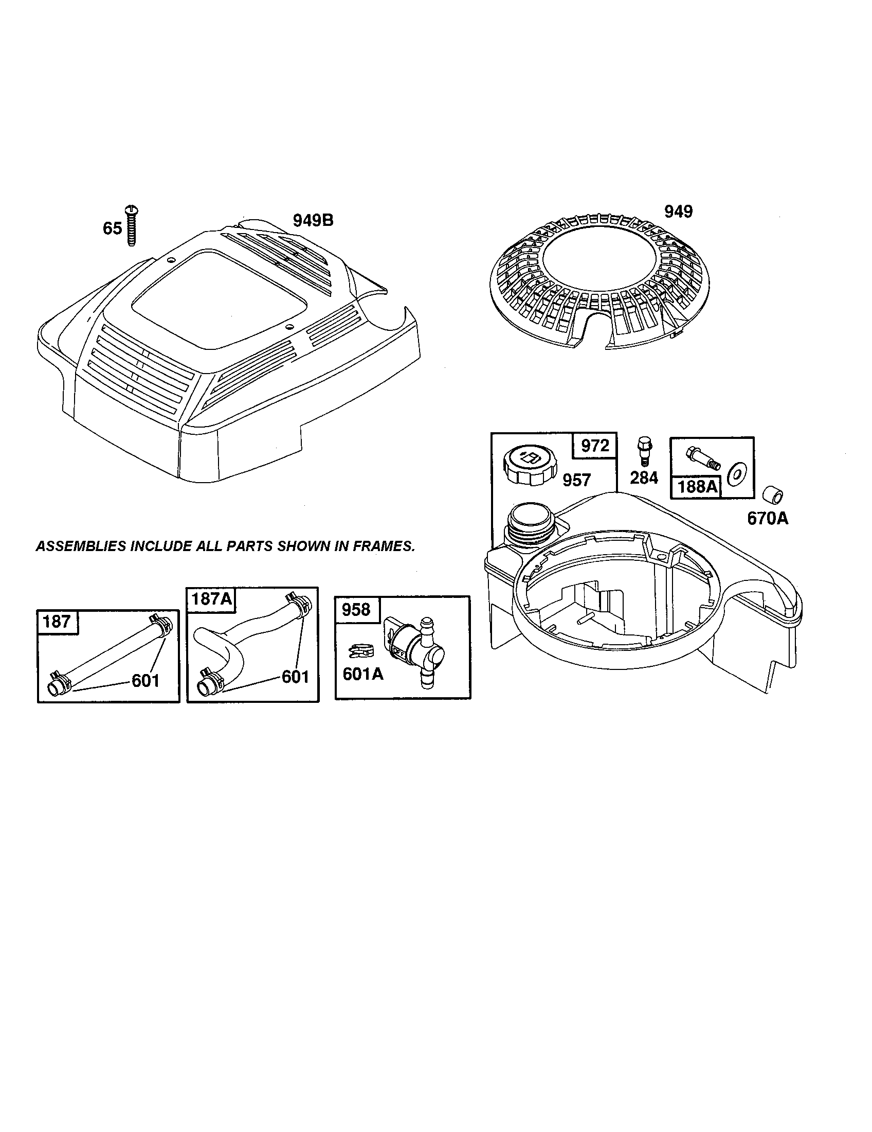 Fuel tank/finger guard