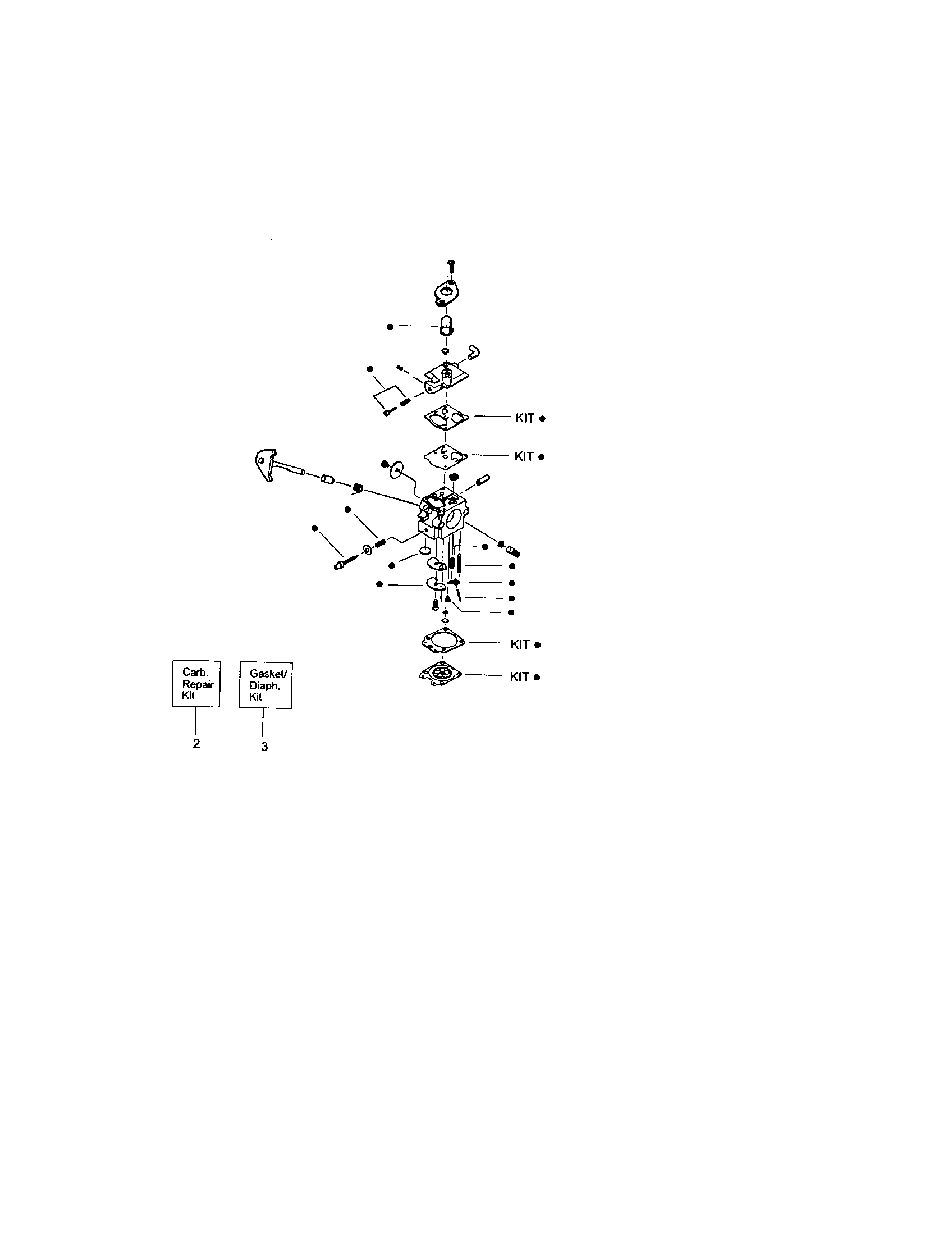 CARBURETOR #530069754-WA226