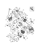 Piston and pin/cylinder/muffler