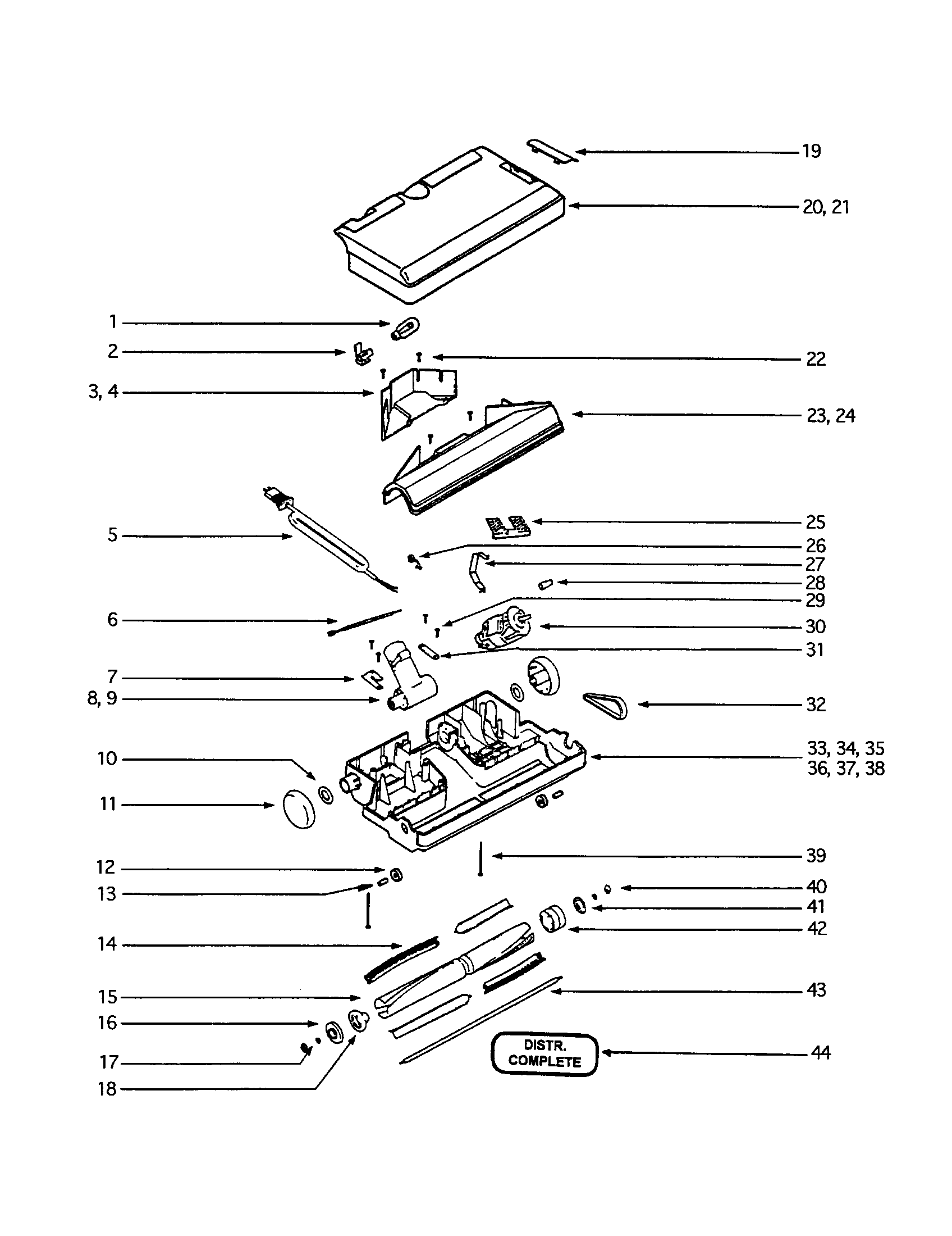 Air duct cover assembly