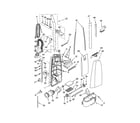 Kenmore 11631079100 dust compartment and motor diagram