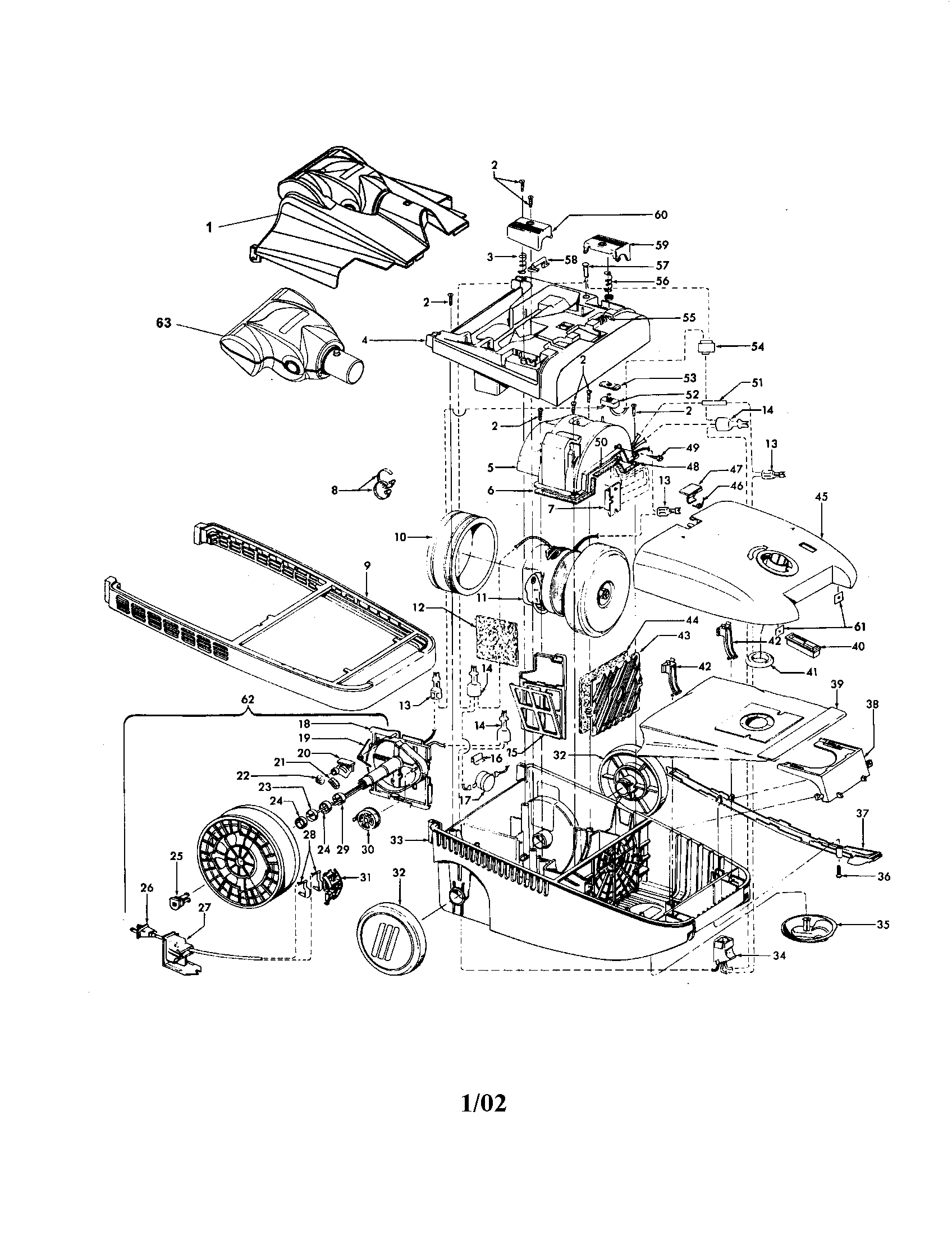 MAIN BODY/WHEELS