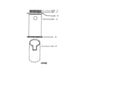Kenmore 5648815023 cap/flange cover/cylinder diagram