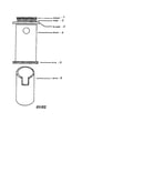Cap/flange cover/cylinder