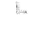 Kenmore 5648815023 knob/lever diagram