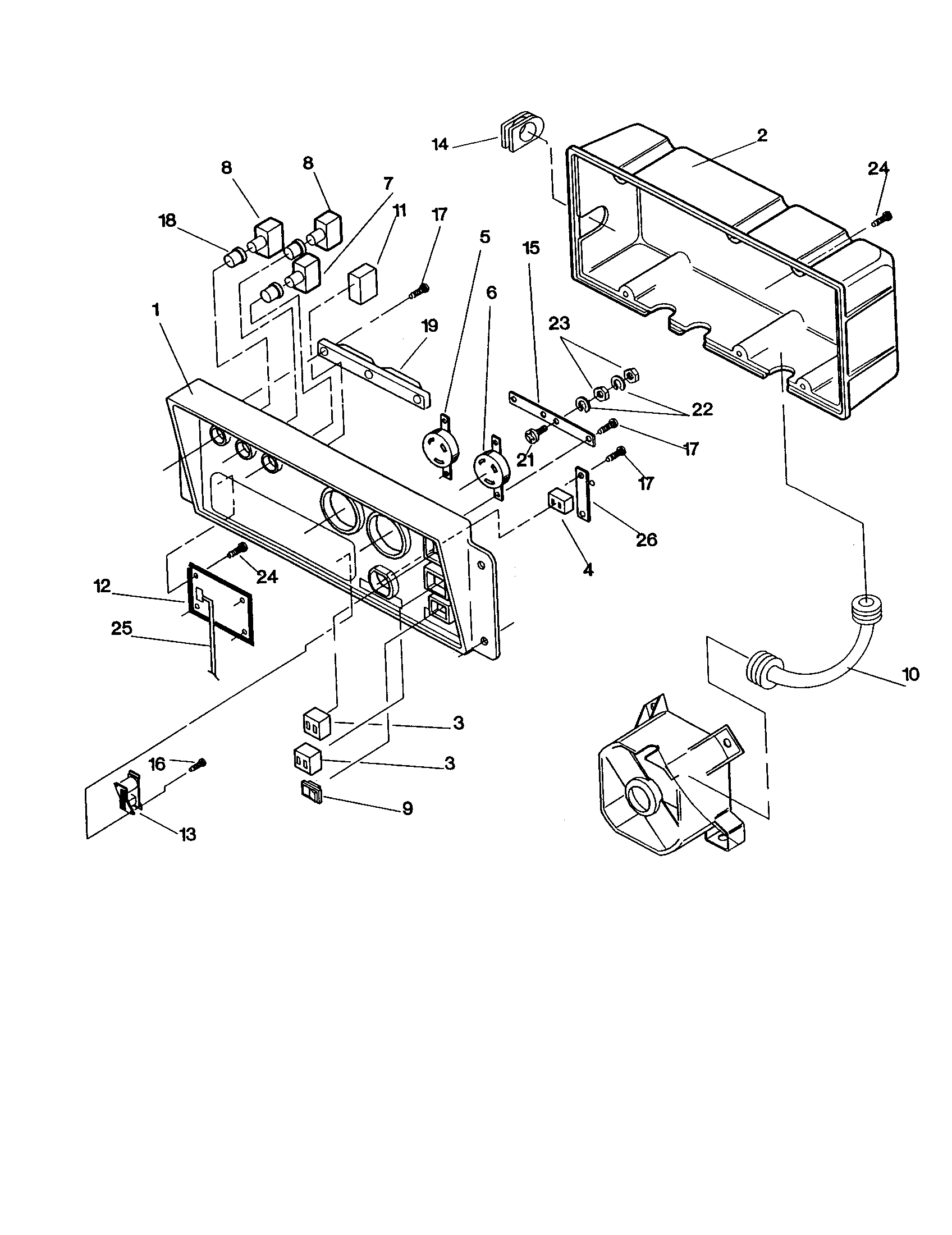 Control box/idler control