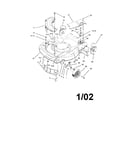 Housing, handle bracke and wheel