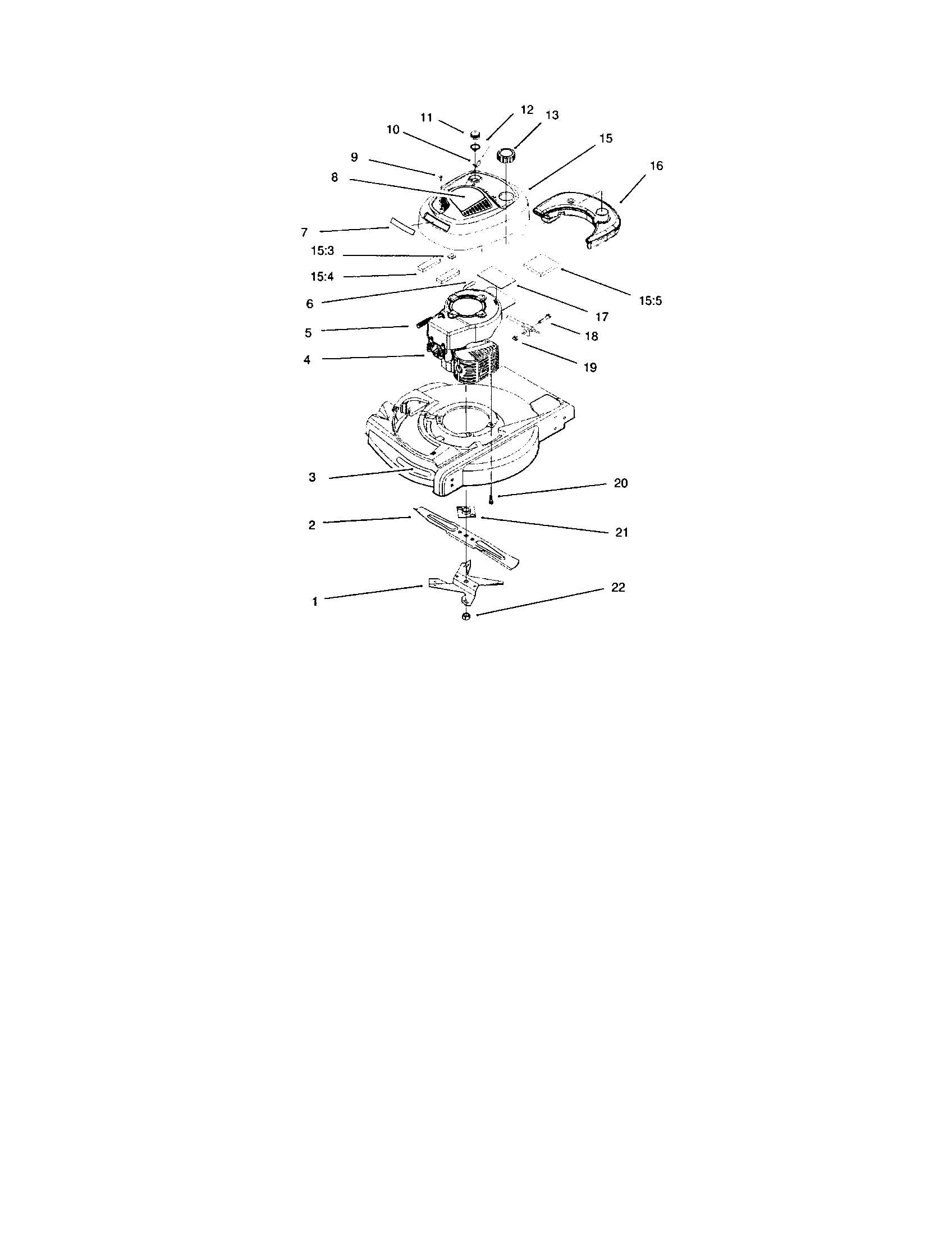 Engine and blade