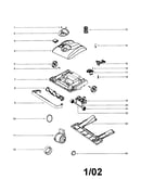 Hood/motor assemblies