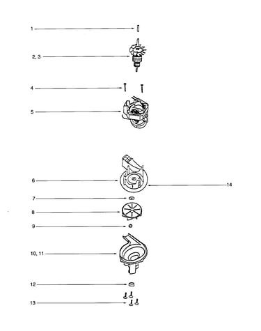 Fan cover/motor assemblies
