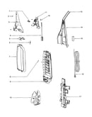 Handle/rear housing