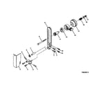 Craftsman 315214500 blade guard and support diagram