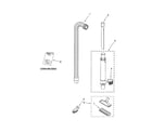 Kenmore 11631722001 hose and attachment diagram