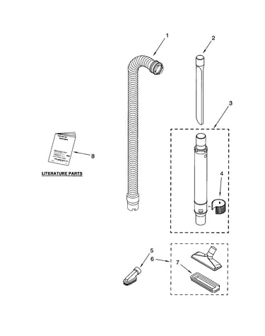 Hose and attachment