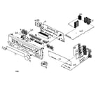 Denon DRA-295 cabinet parts diagram