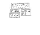 Briggs & Stratton 110400 TO 110499 (0163,0164,0165) gasket sets/overhaul kit diagram