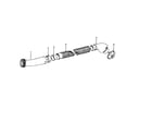 Hoover S3561 hose assembly (iii) diagram