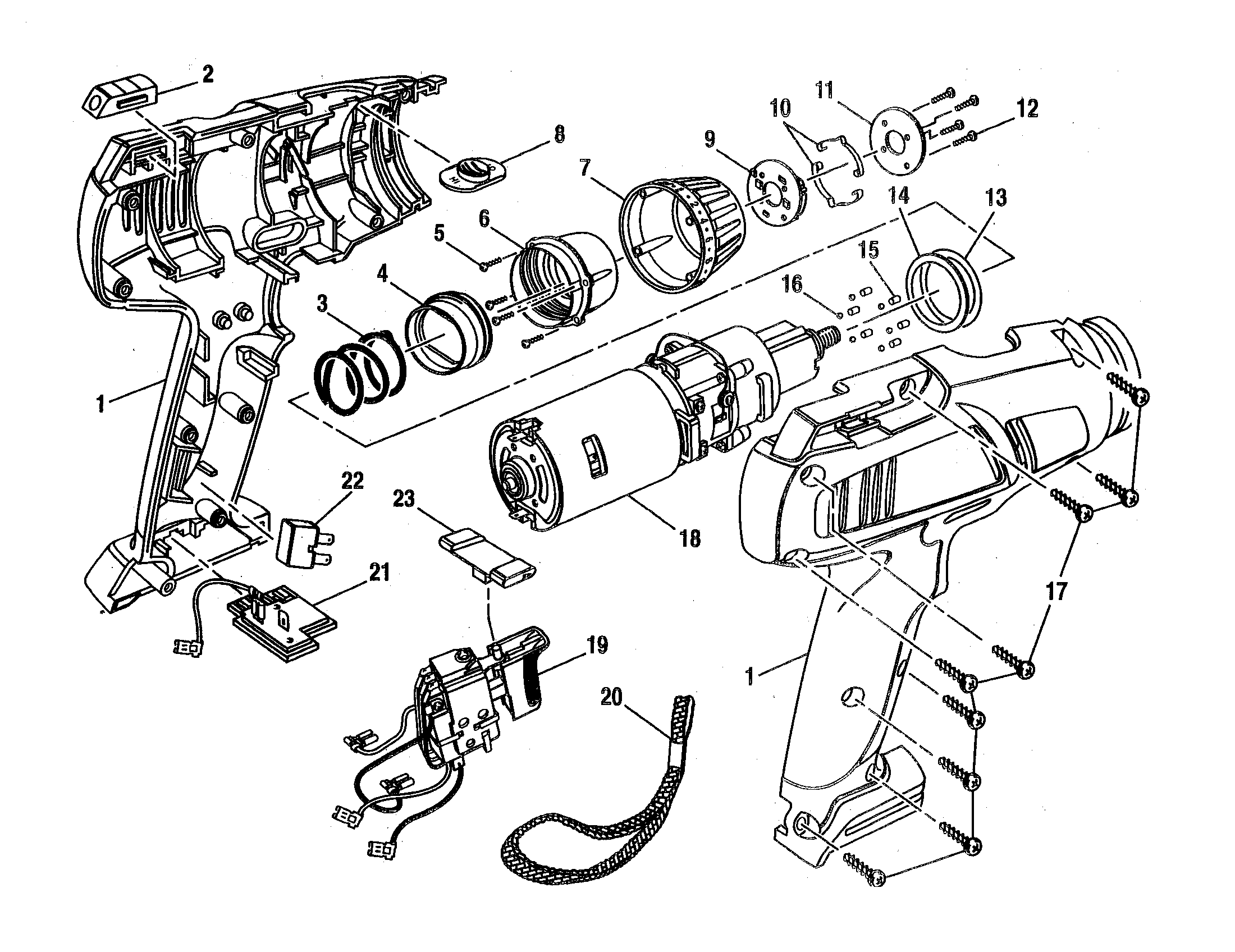 Housing/motor