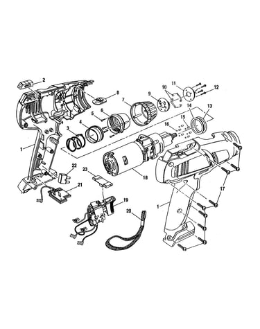 Housing/motor