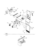 Freezer lighting/auger