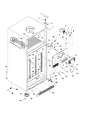 Cabinet/hinges/evap fan/rollers