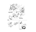 Amana DRT1802BW-PDRT1802BW0 ice maker assembly and parts diagram