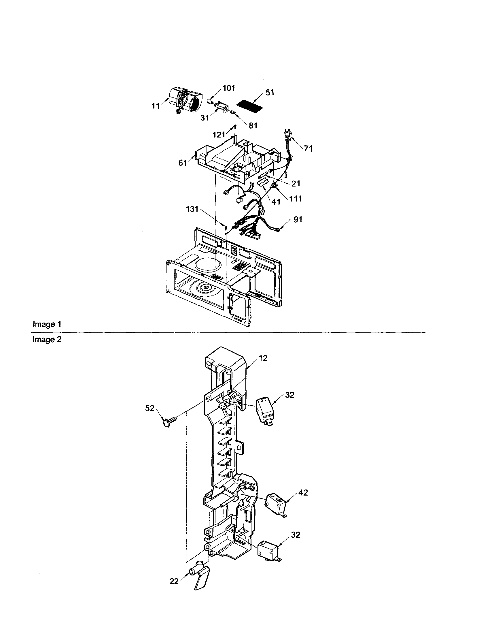 INTERIOR/LATCH BOARD