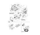 Amana ARTE105BB-PARTE105BB0 ice maker assembly and parts diagram