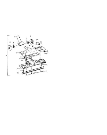 Deluxe rug/floor nozzle