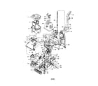 Hoover F5855 upright extractor diagram