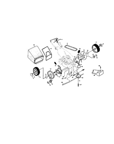 Wheels/tires/bag