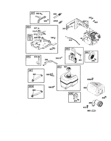 Short block/bracket-control