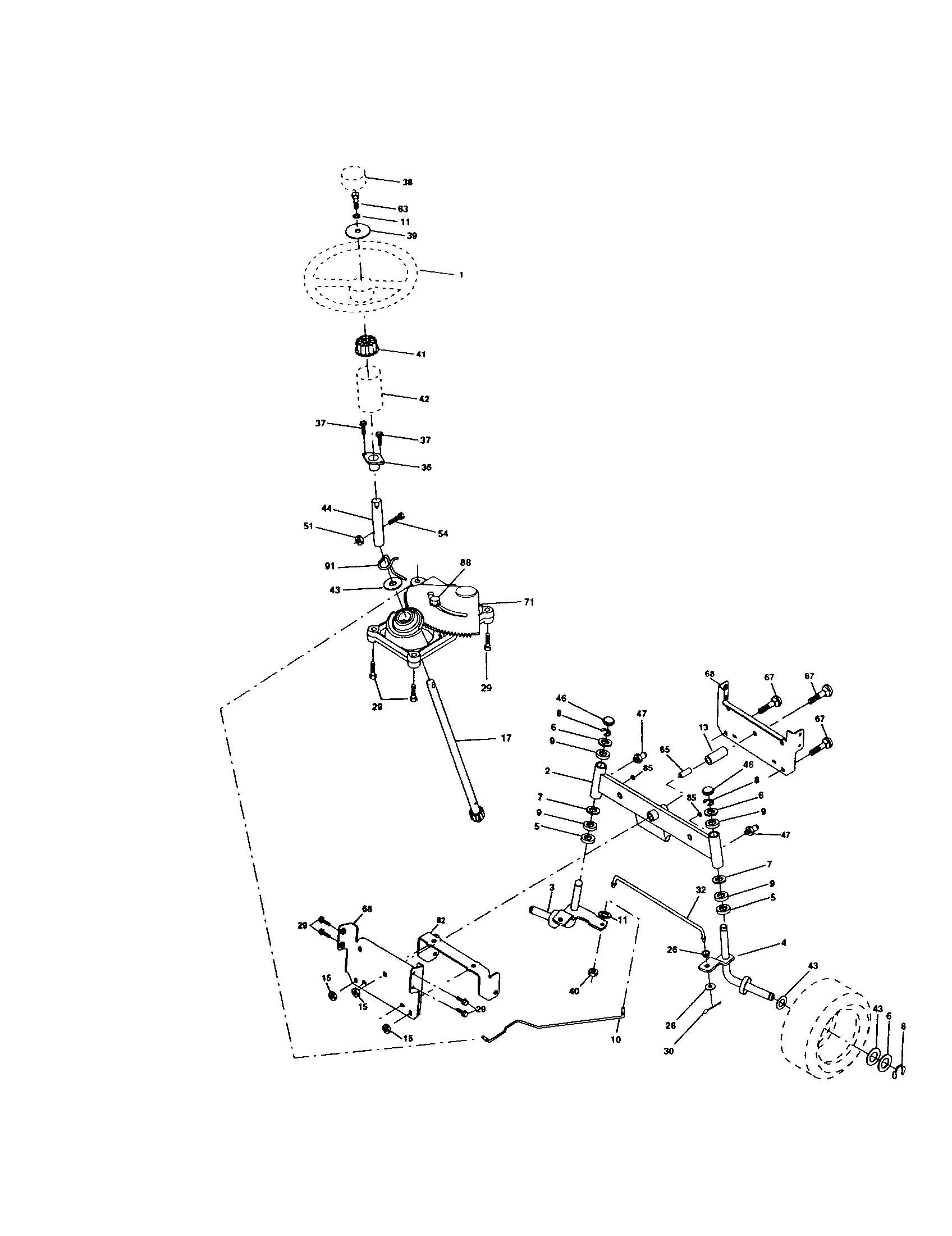 Steering assembly