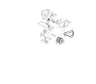 Craftsman 917292492 belt guard/pulley assembly diagram