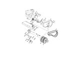 Belt guard/pulley assembly