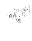 Wheel/depth stake assembly