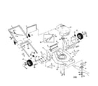 Craftsman 917378340 rotary lawn mower diagram