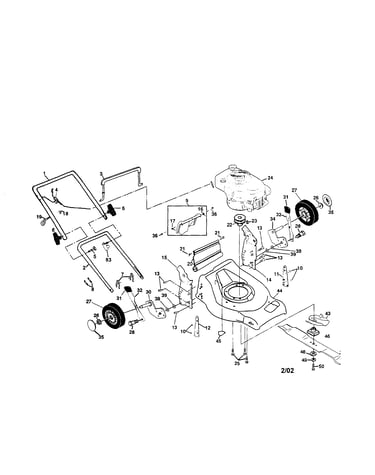 Rotary lawn mower