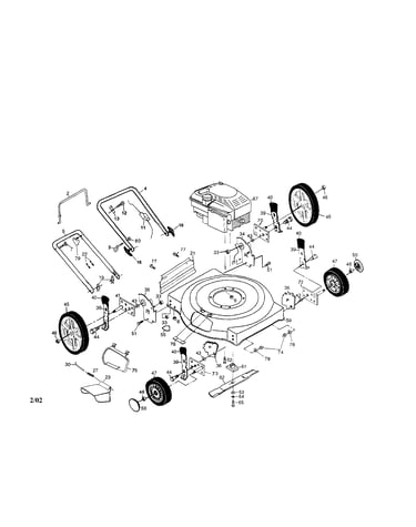 Rotary lawn mower