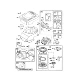 Carburetor/housing-blower